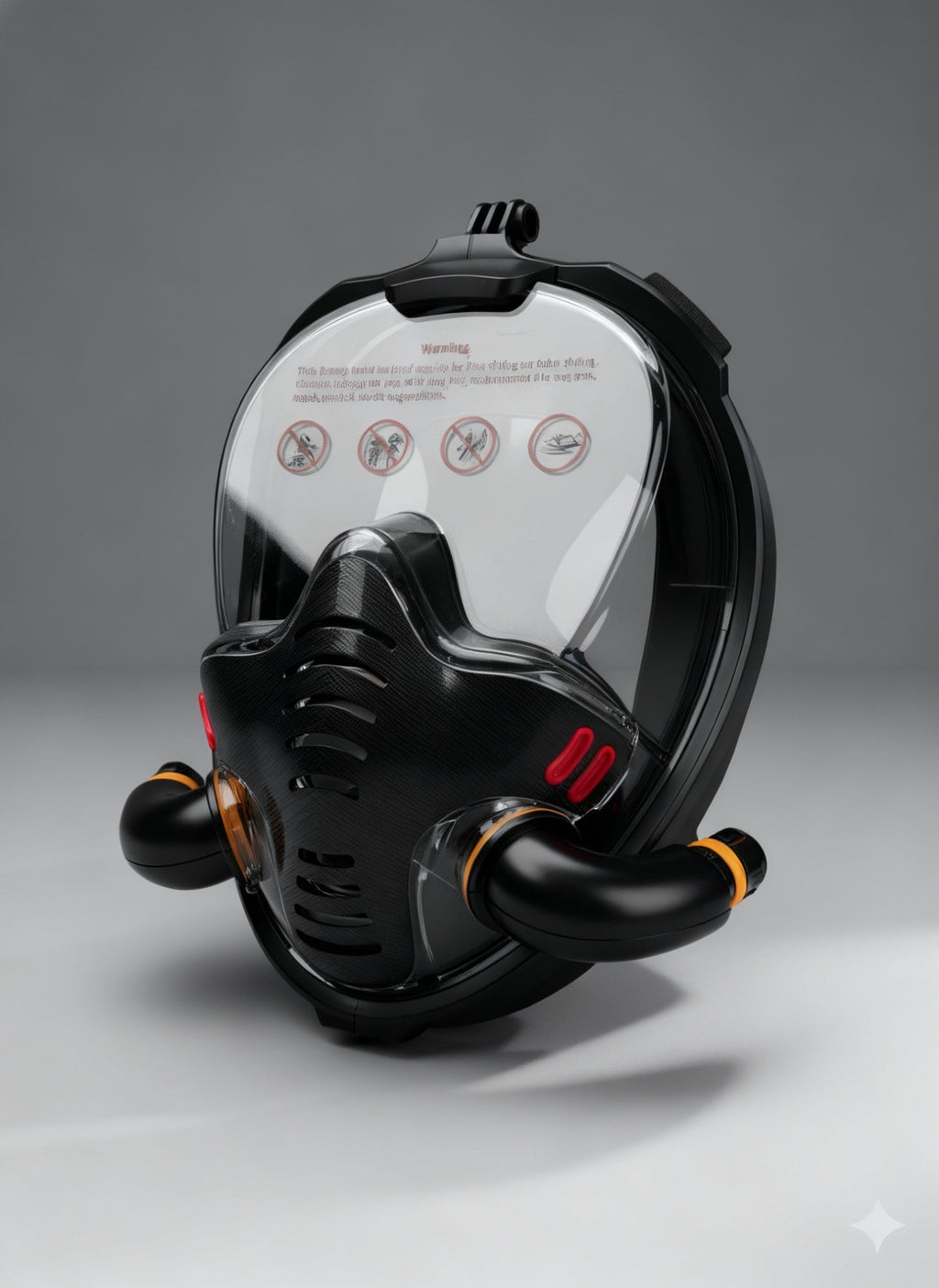 Cubierta Facial Para Buceo, A Prueba De Niebla