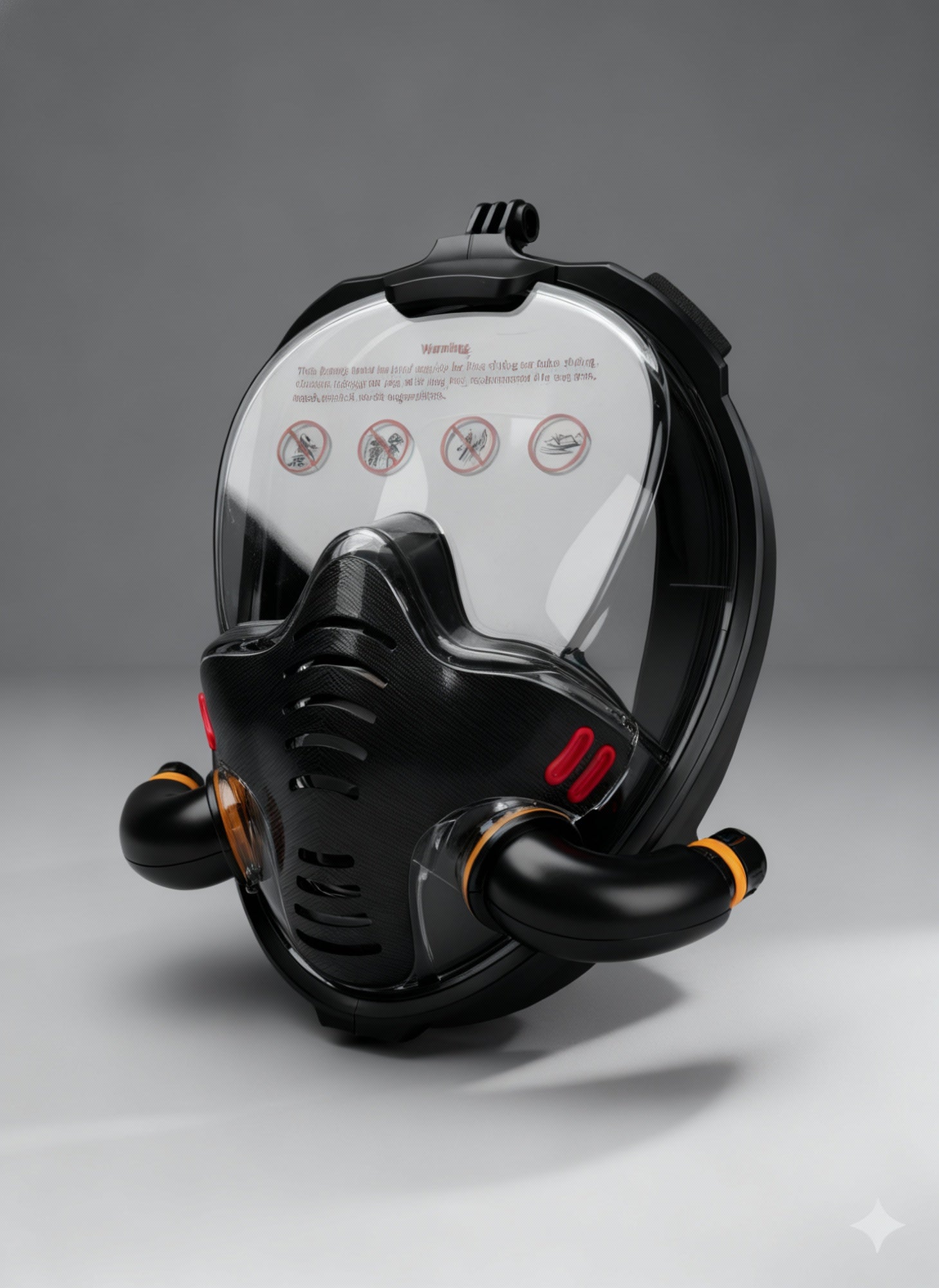 Cubierta Facial Para Buceo, A Prueba De Niebla